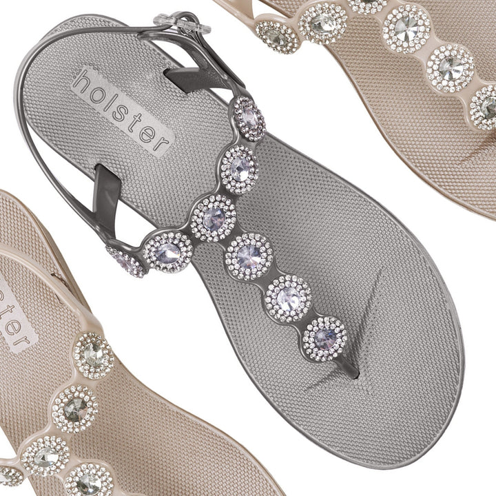 Gorgeous Wedge - Pewter