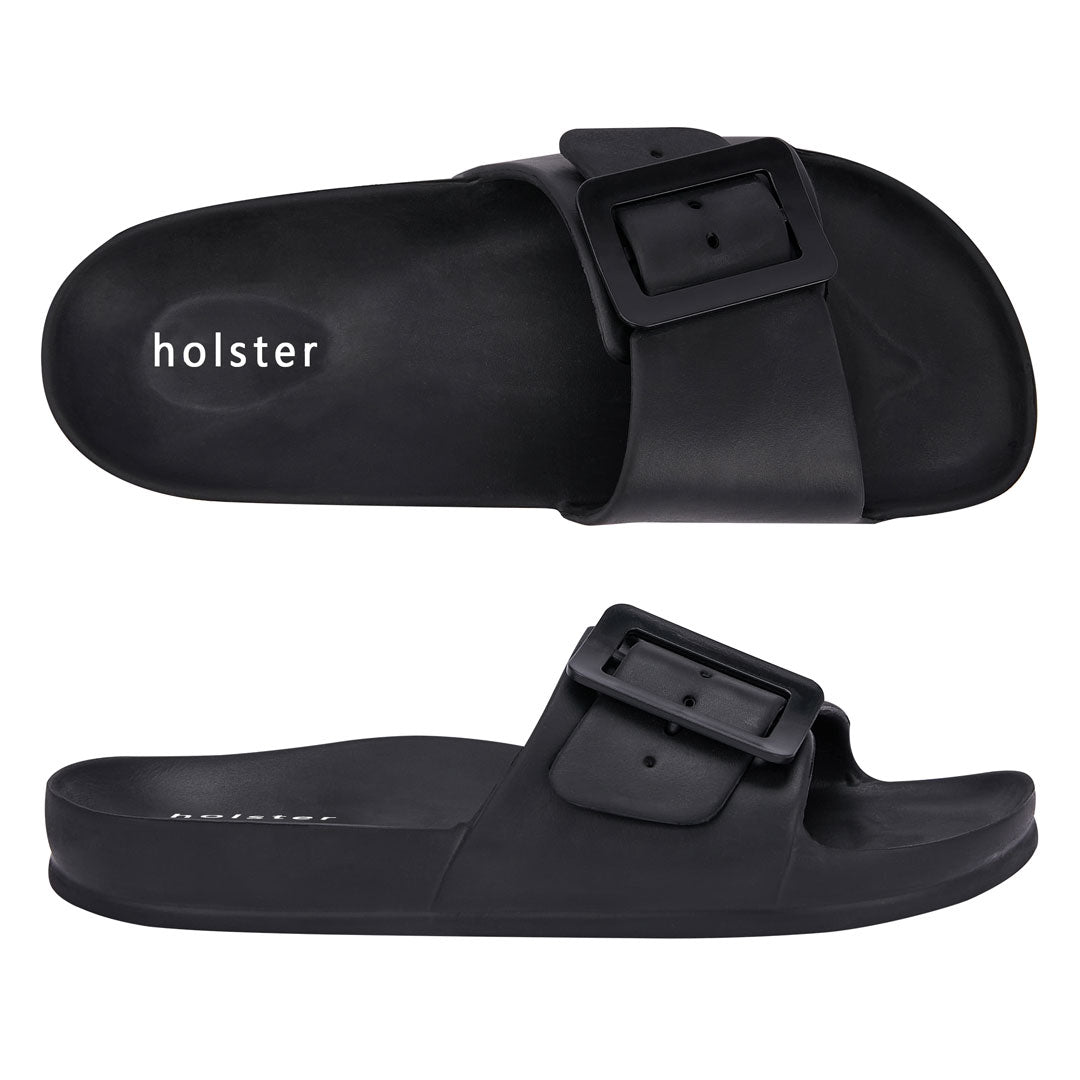 Solace Black Soft EVA Comfort Slides Holster Australia
