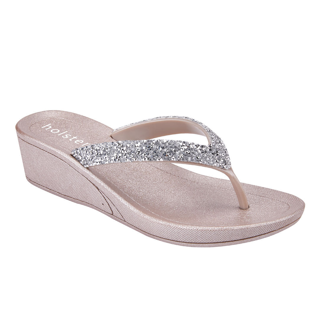 Alora Wedge - Champagne holster Australia