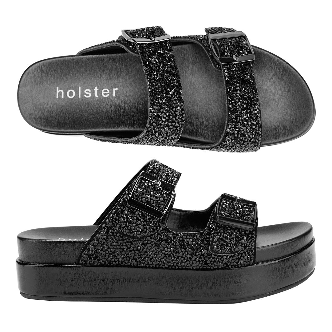 Kamila Flatform - Black holster Australia