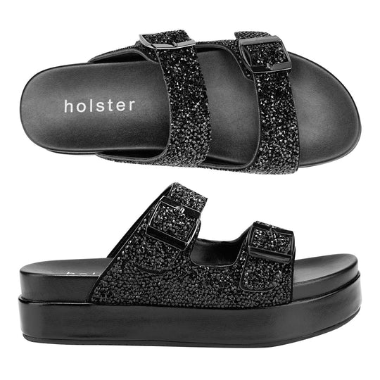 Kamila Flatform - Black holster Australia