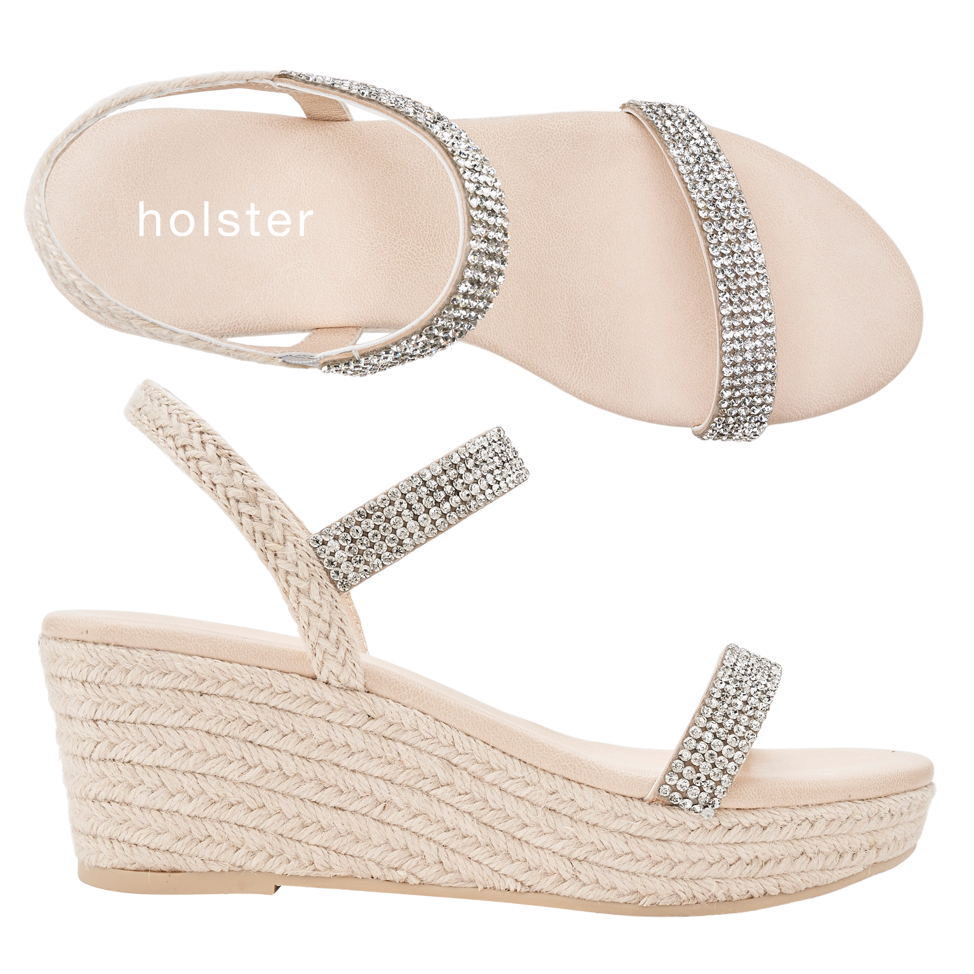 Beauty Espadrille - Beige Holster Australia