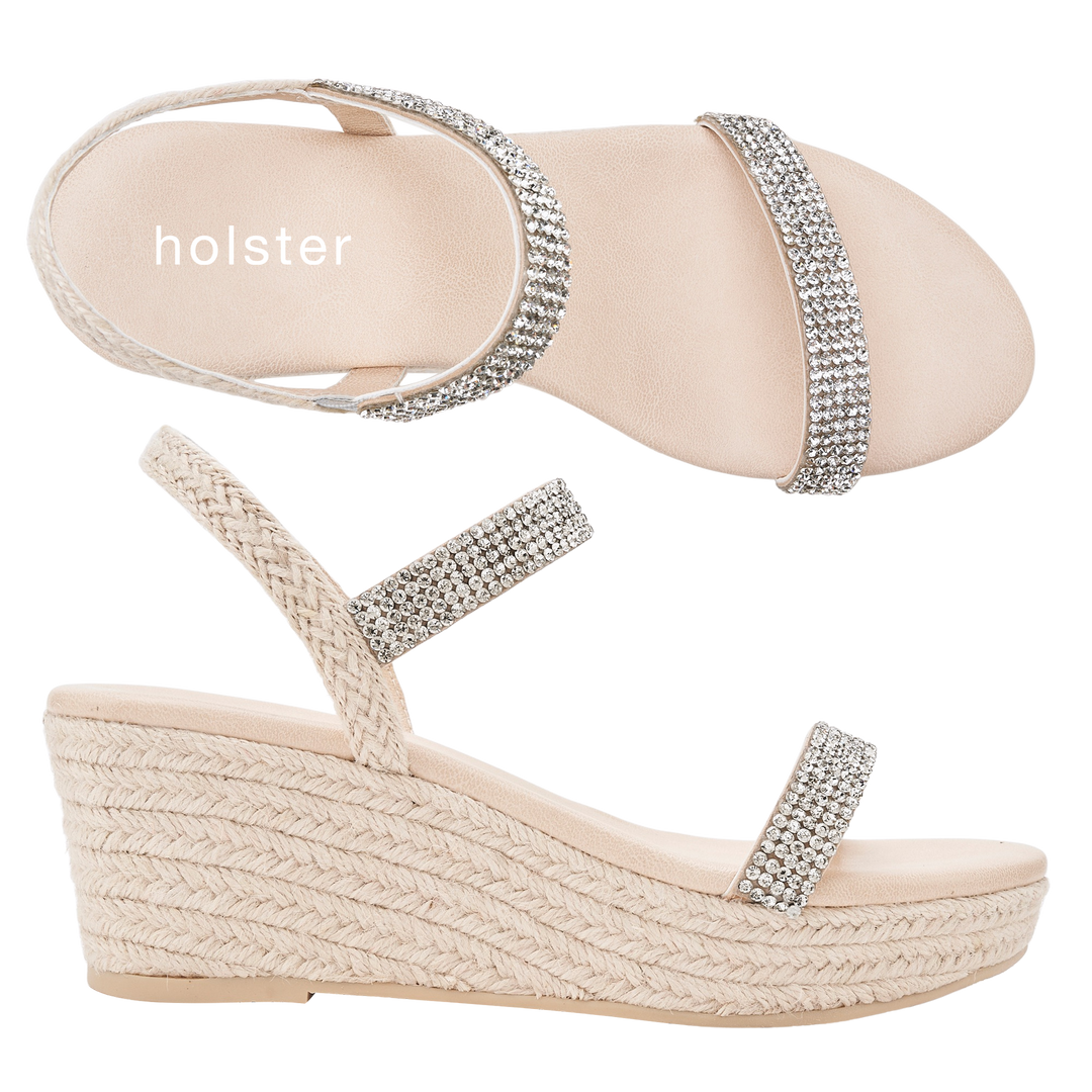 Beauty Espadrille - Beige Holster Australia