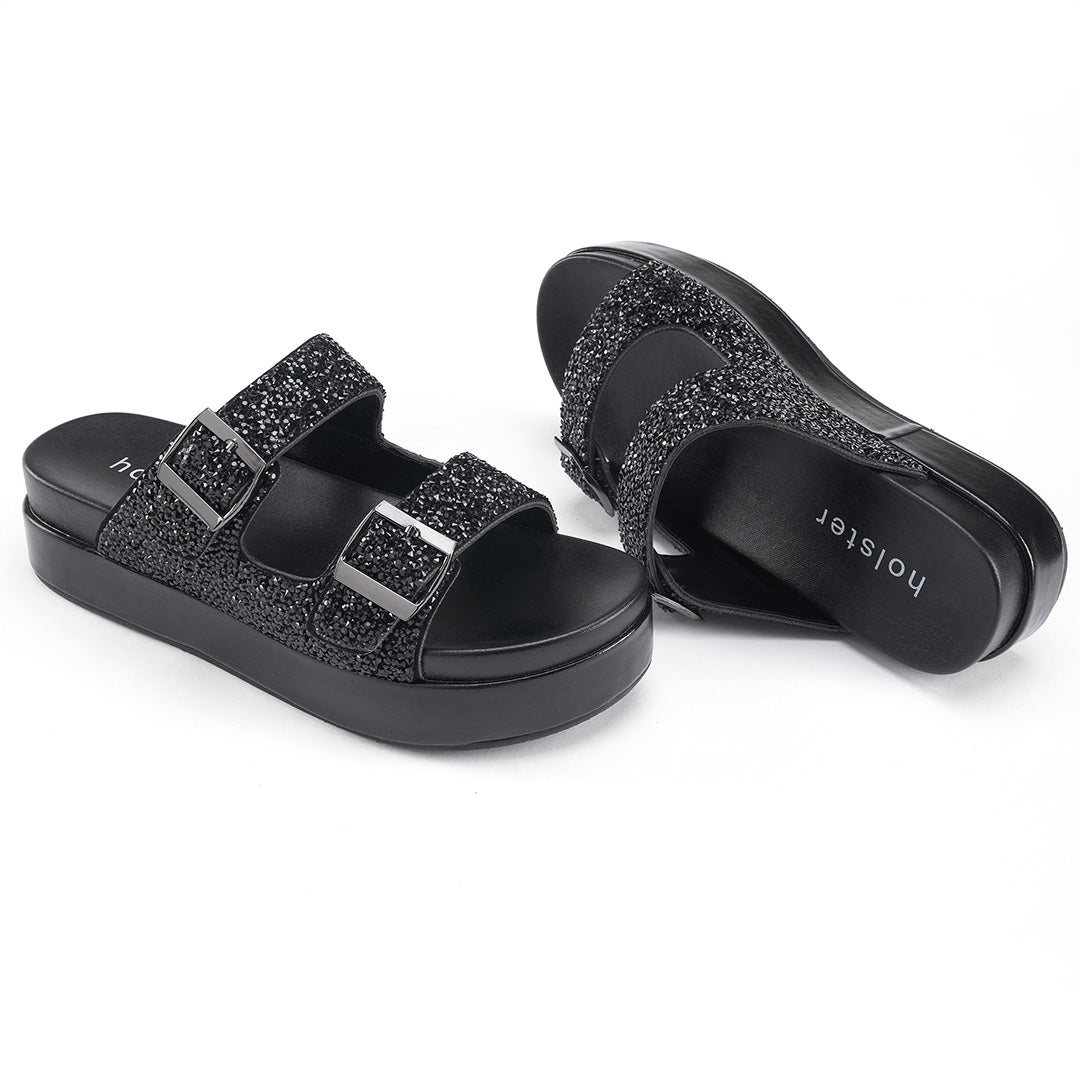 Kamila Flatform - Black holster Australia