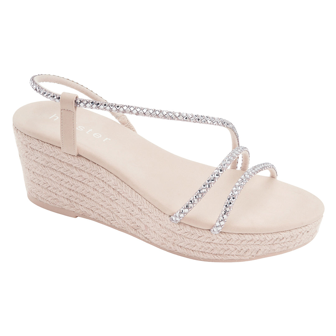 Geneva Espadrille - Beige Holster Australia