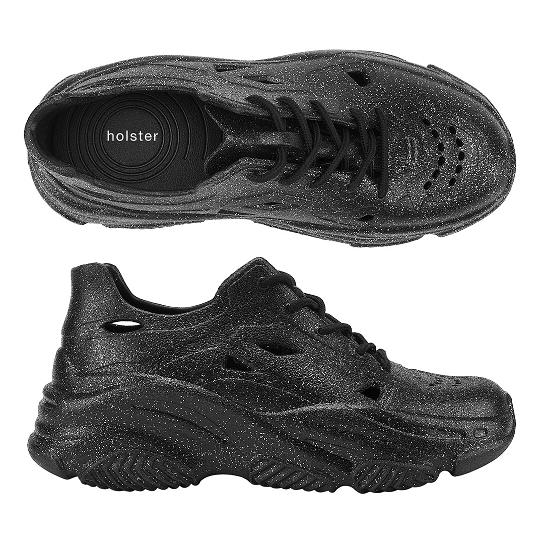 Fierce - Black Glitter holster Australia