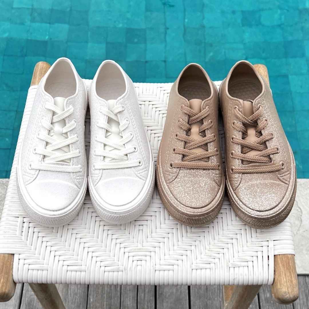 Connie - Beige Glitter