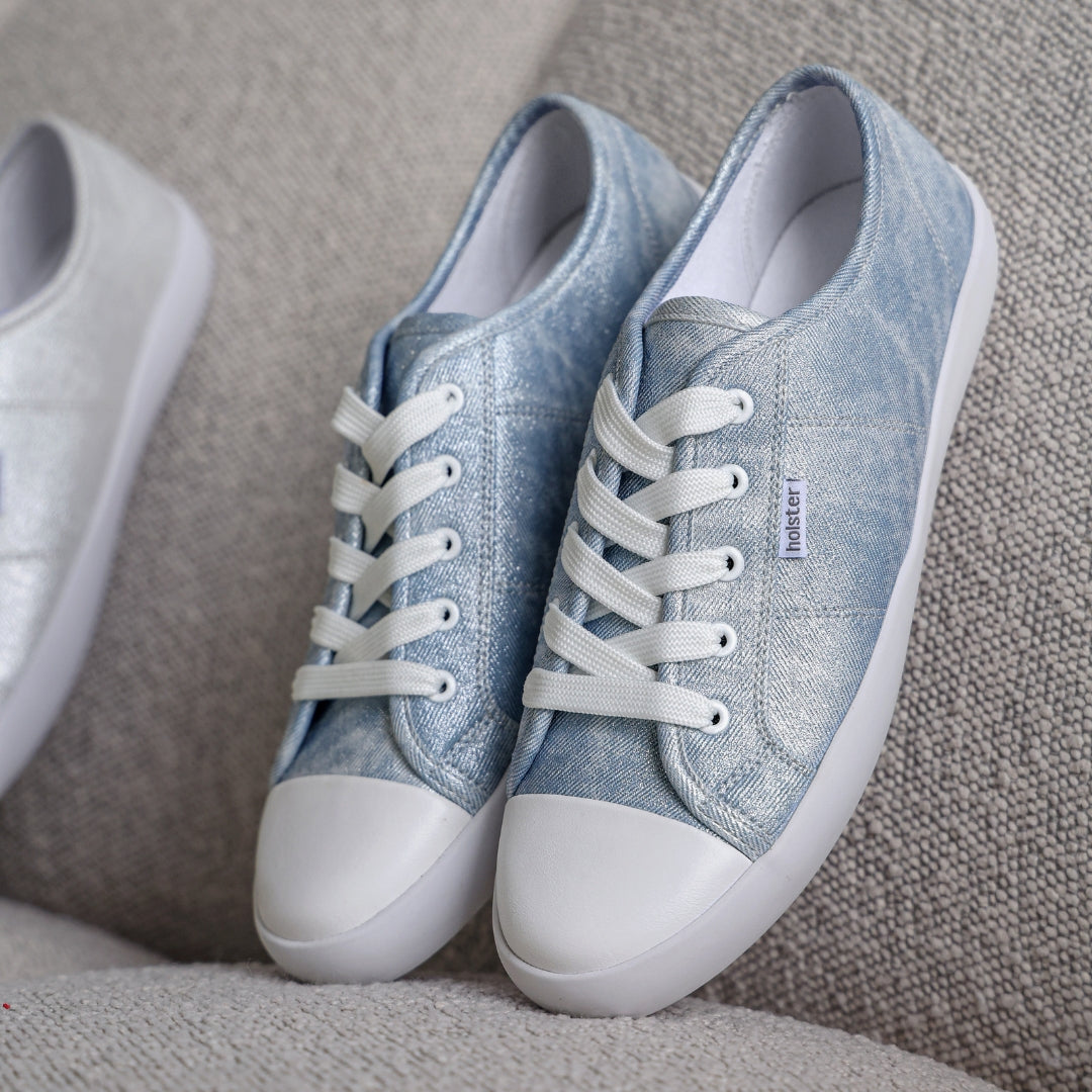 Cleo - Light Denim Shimmer