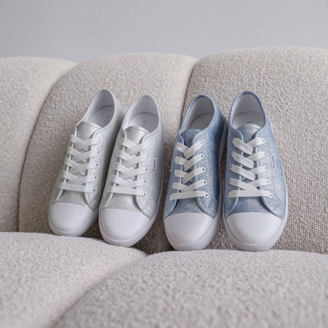 Cleo - Light Denim Shimmer