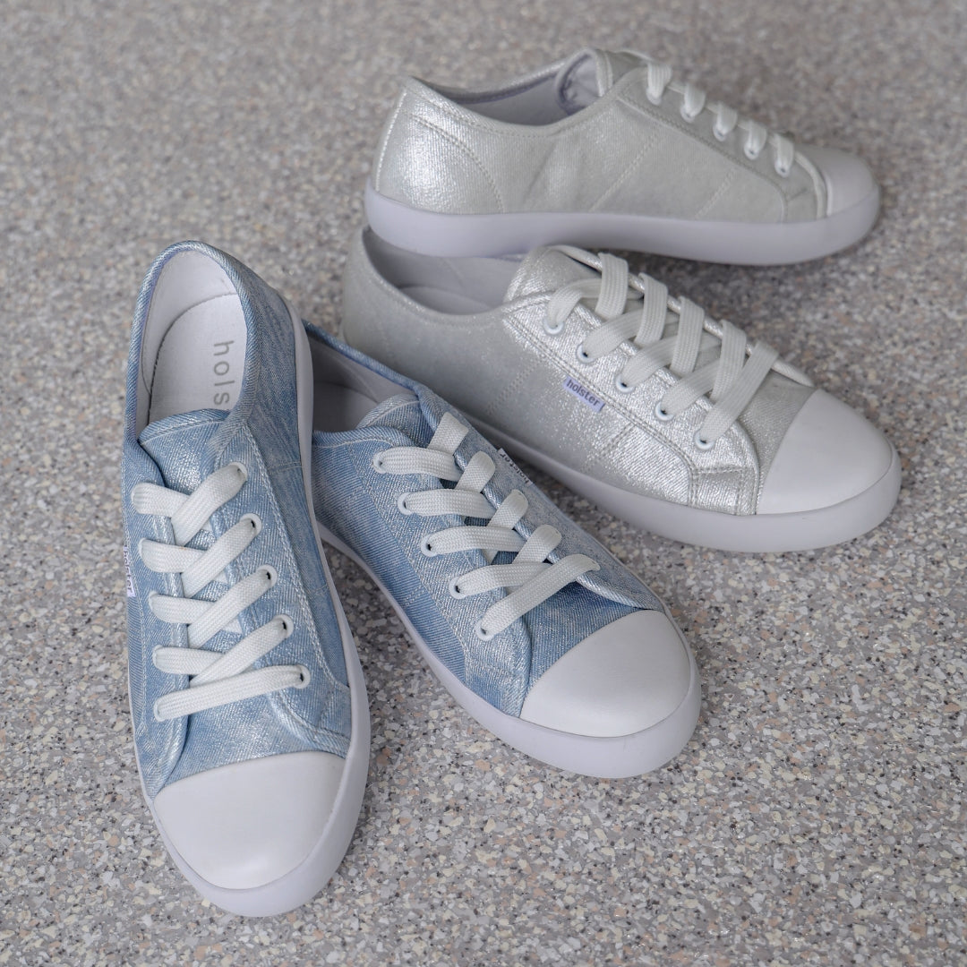 Cleo - Light Denim Shimmer