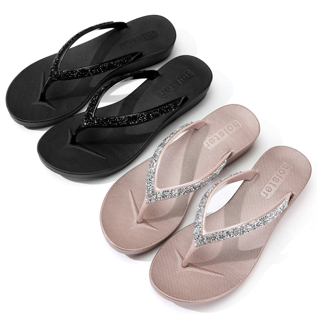 Honolulu Wedge - Black