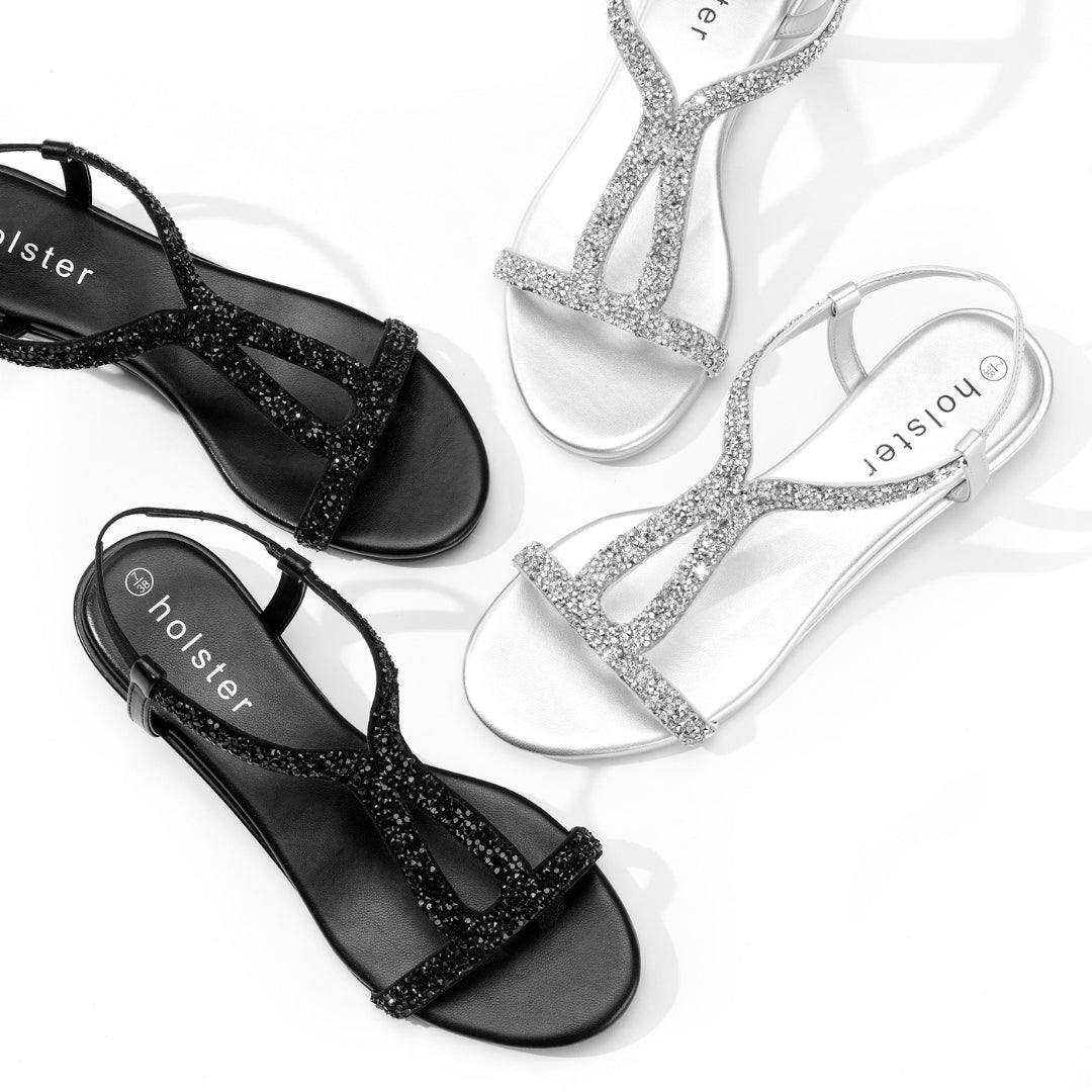 Strut Low Wedge - Black