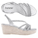 Party Espadrille - Silver