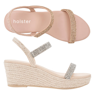 Beauty Espadrille  Bundle - Tan / Beige Holster Australia