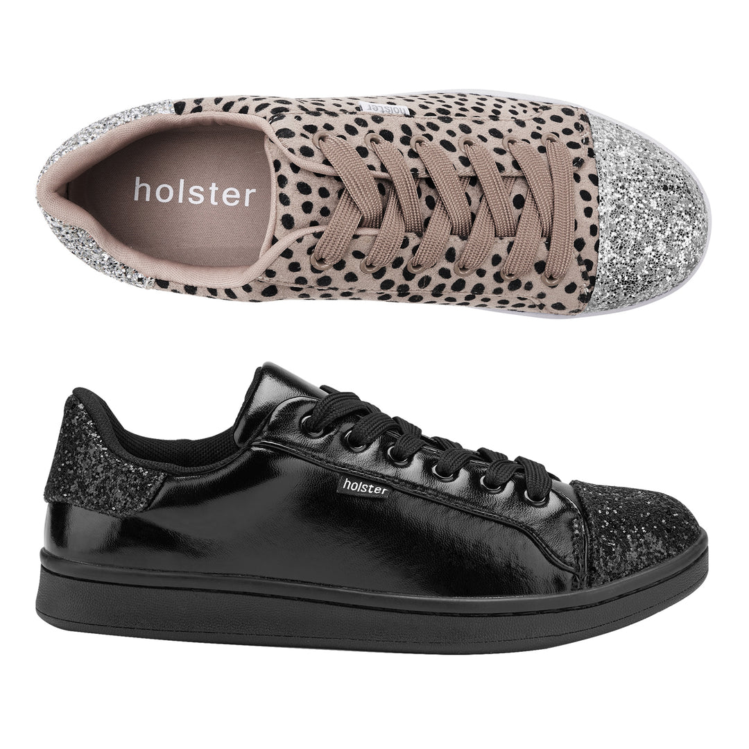 Stardust Bundle - Tan Cheetah / Black - Black holster Australia