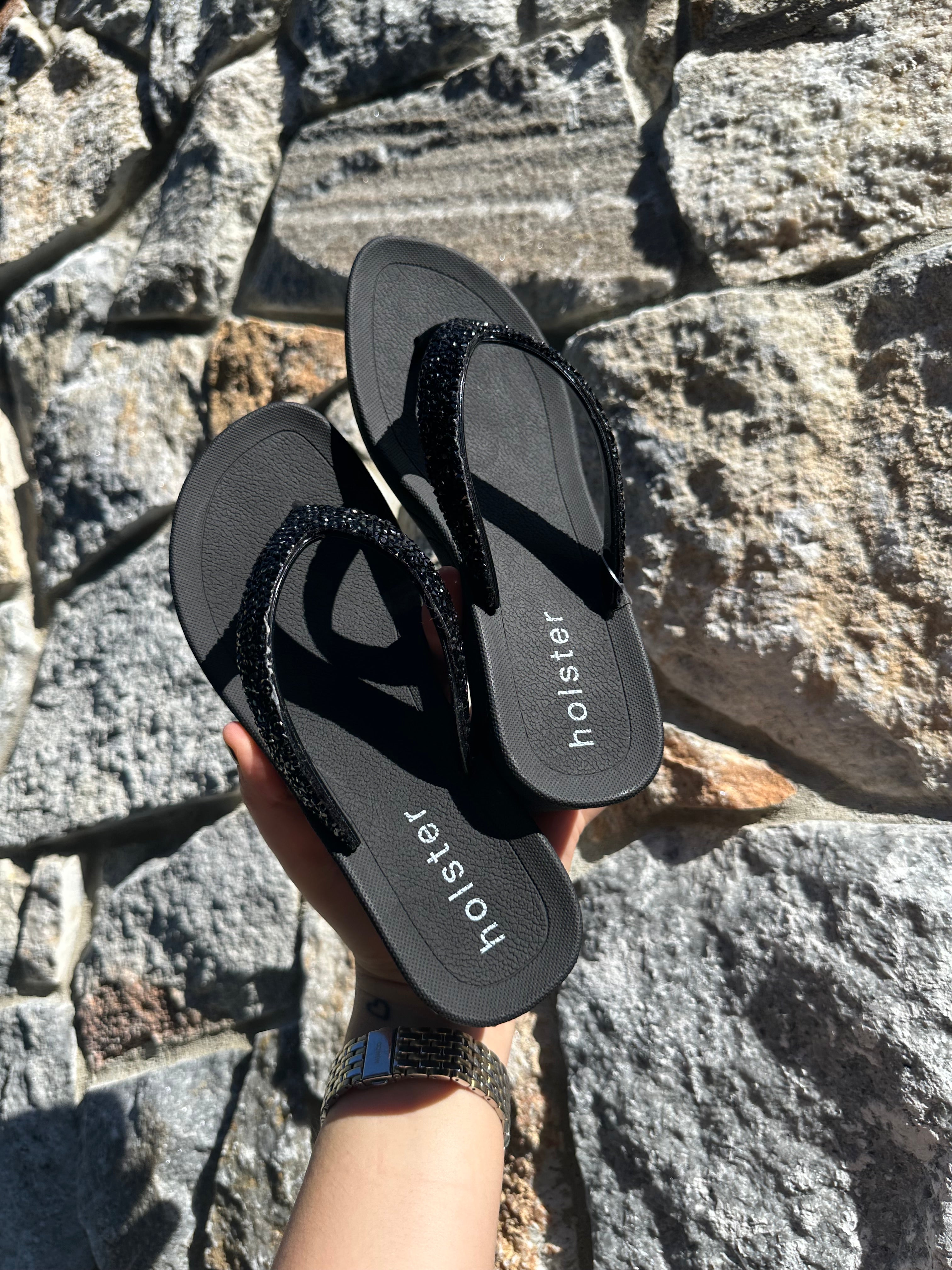 Alora Wedge - Black