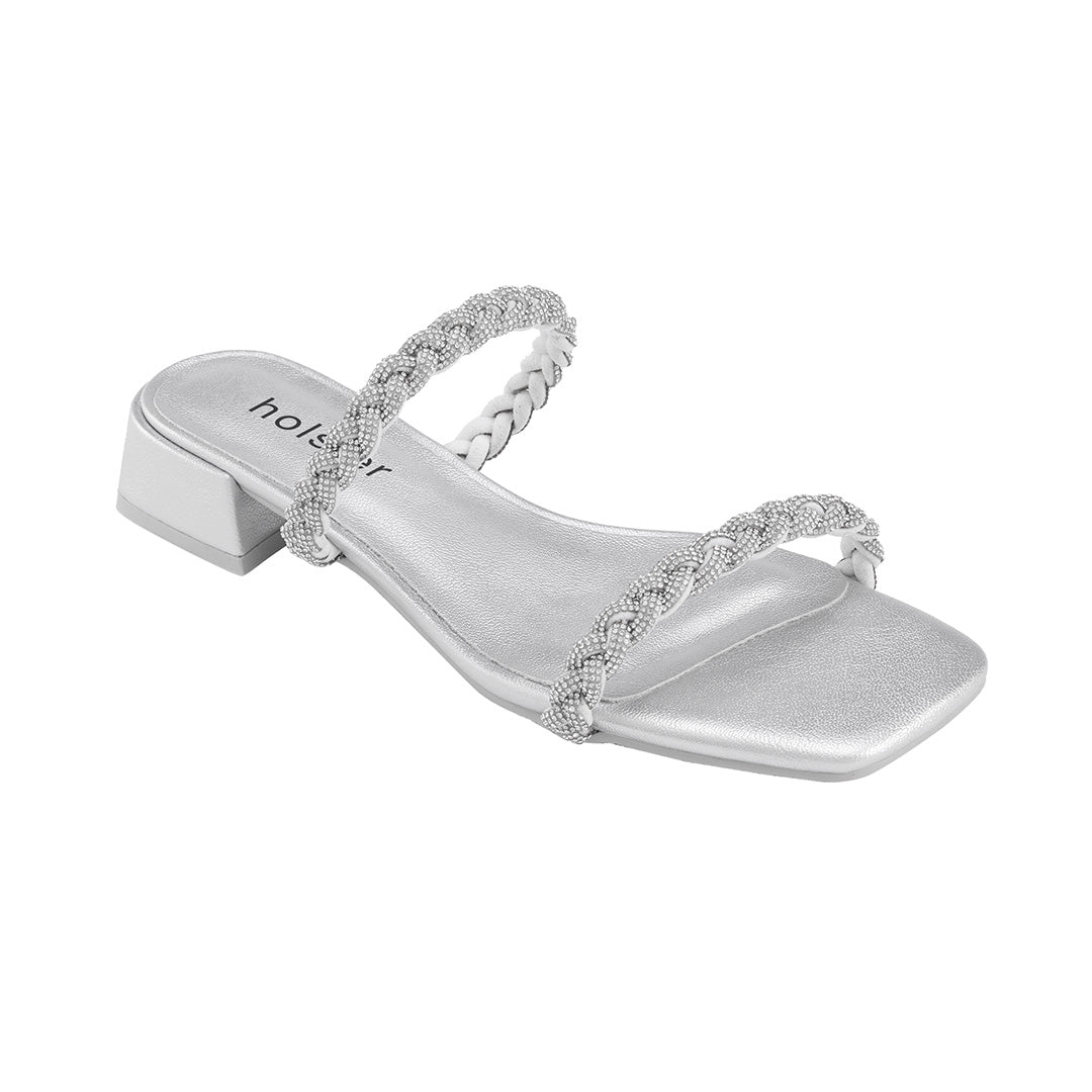 Tiana Heel - Silver holster Australia