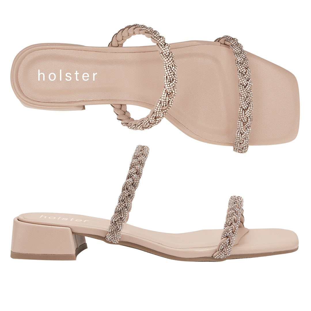 Tiana Heel - Tan holster Australia