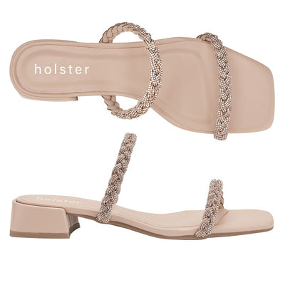 Tiana Heel - Tan holster Australia