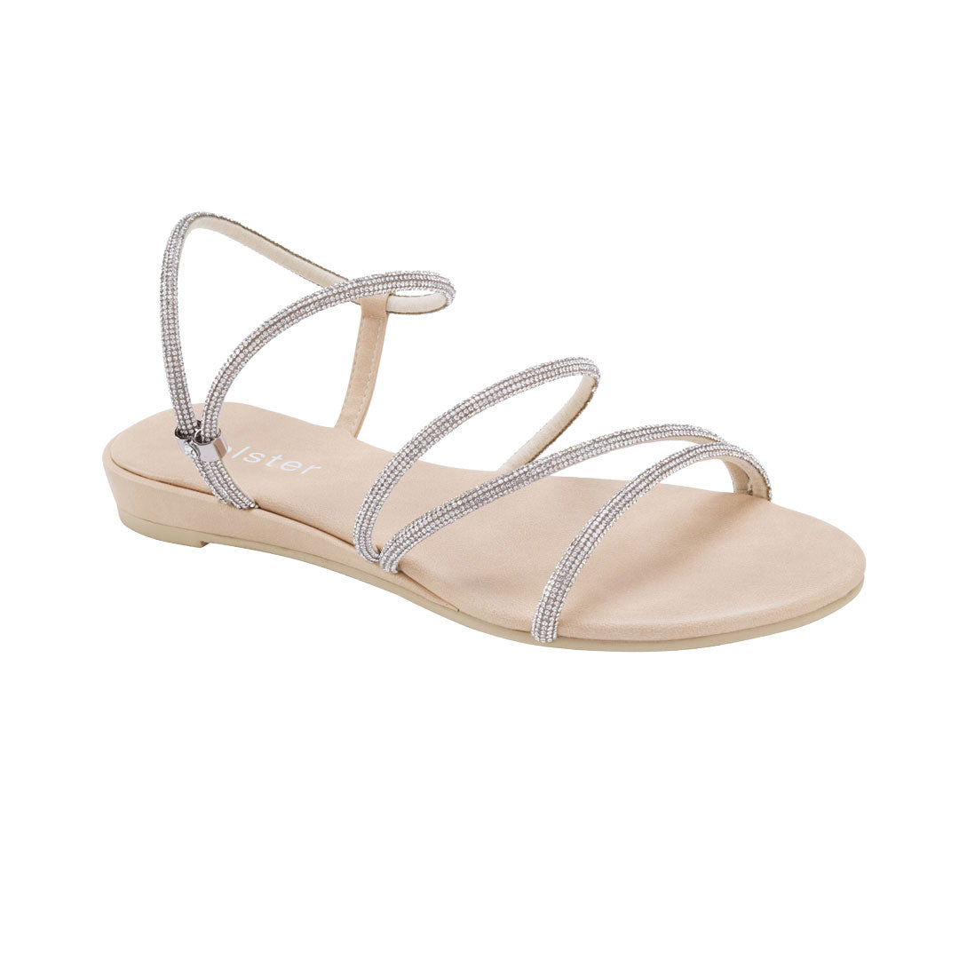 Viva Low Wedge - Beige holster Australia