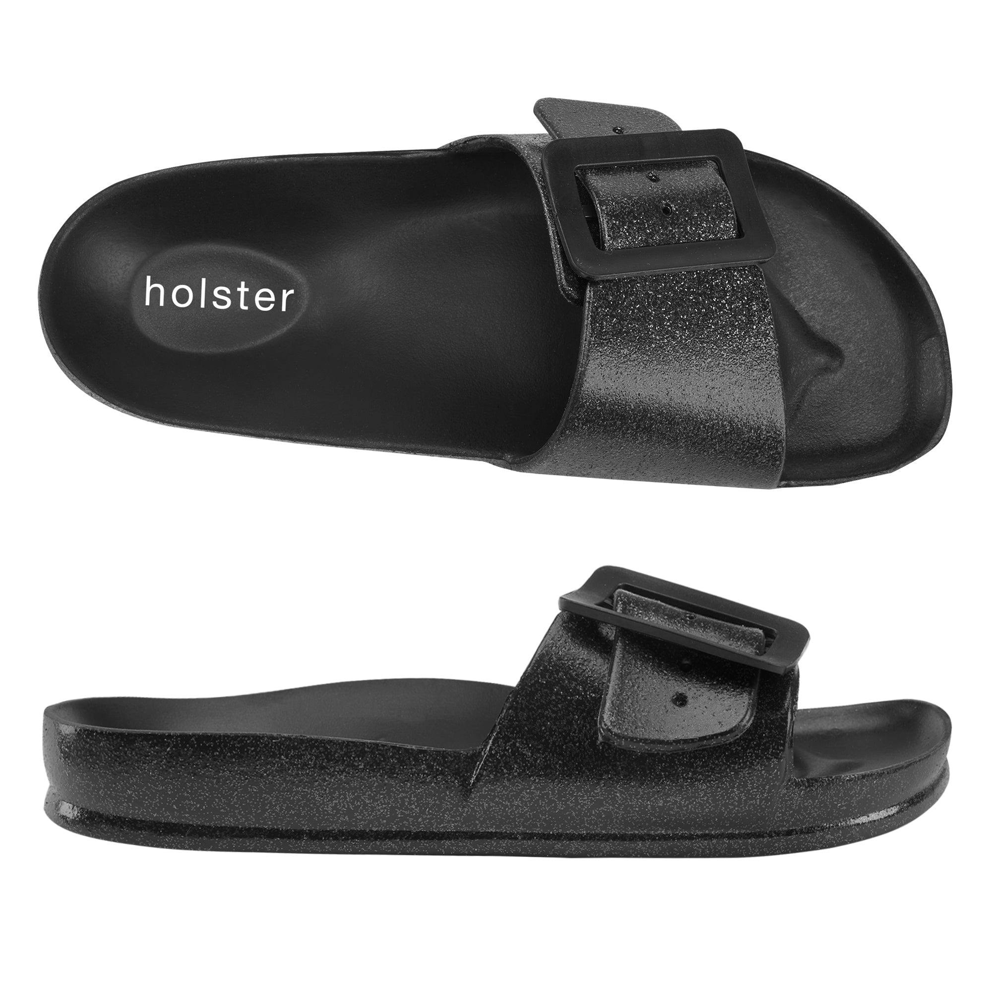 Solace Glitter - Black Glitter holster Australia