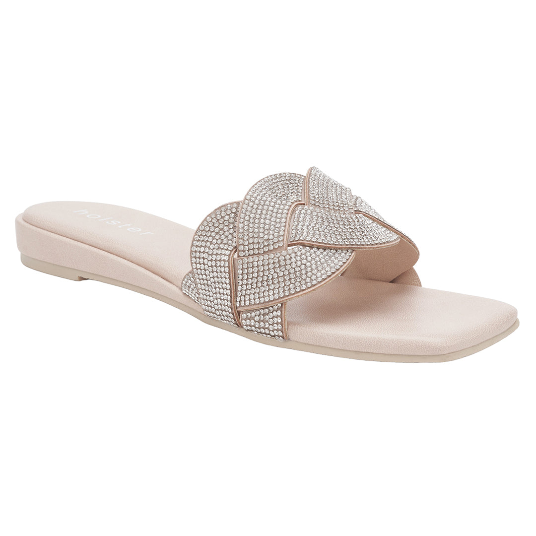 Anastasia Low Wedge Bundle - Beige / Black Holster Australia