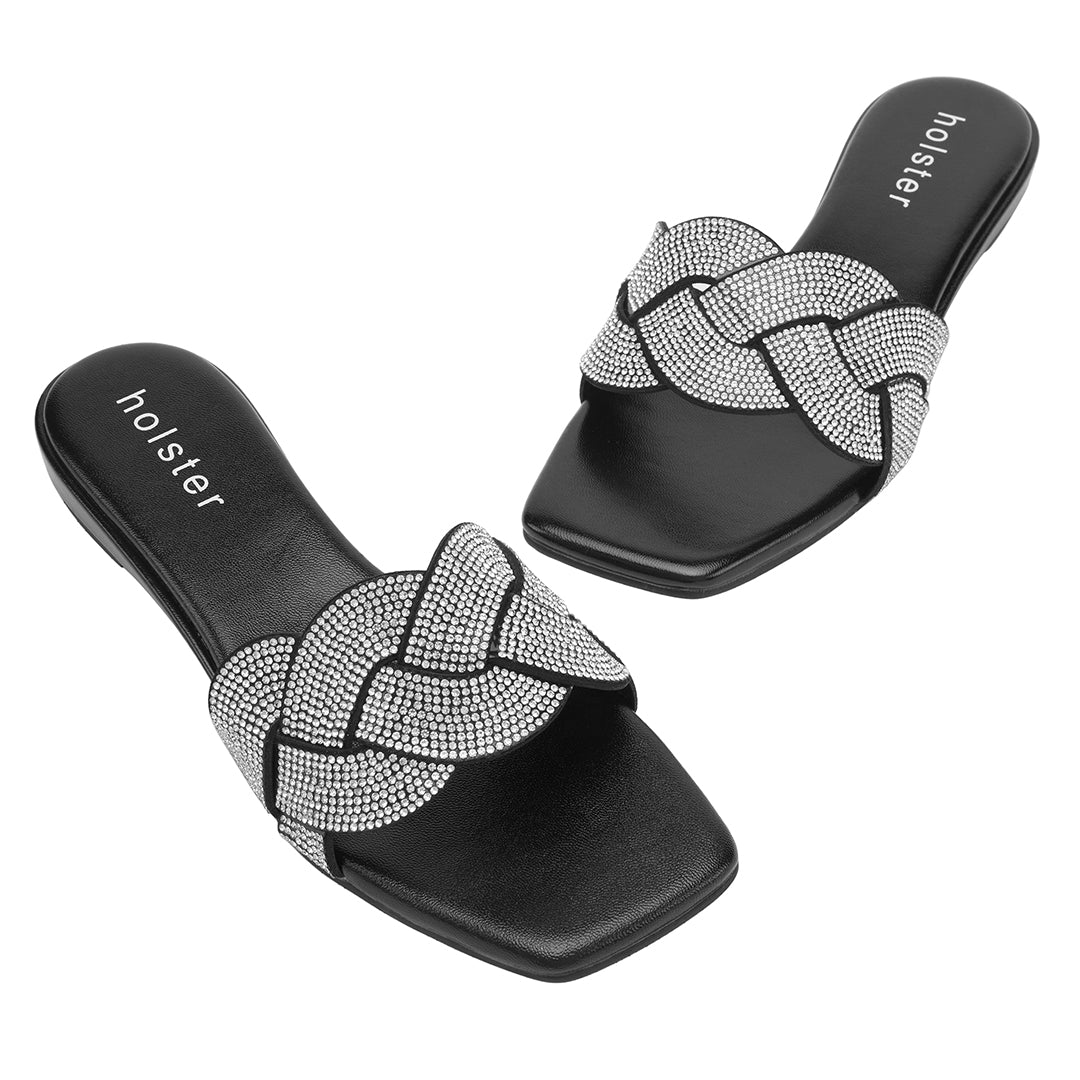 Anastasia Low Wedge Bundle - Black / Tan Holster Australia