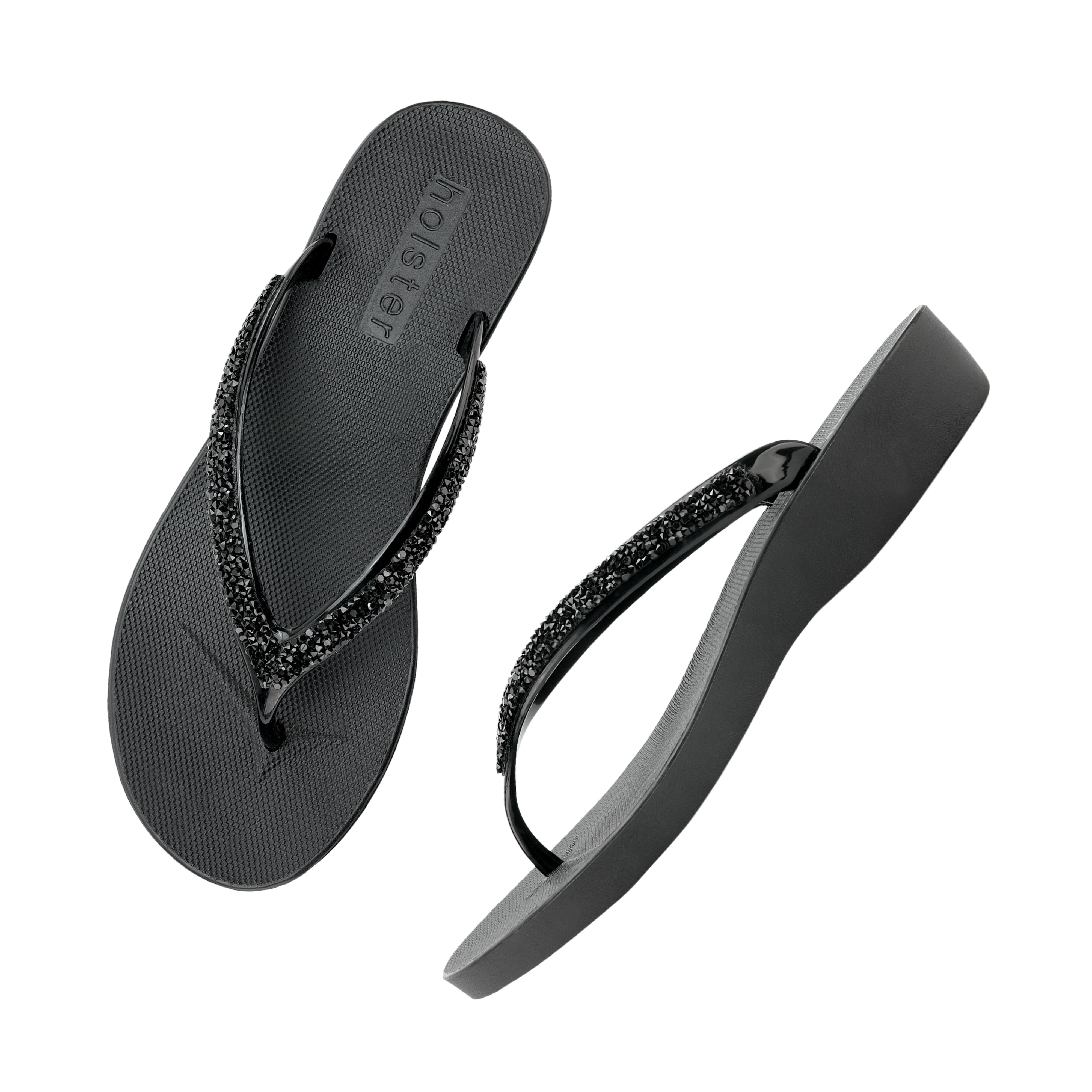 Honolulu Wedge - Black