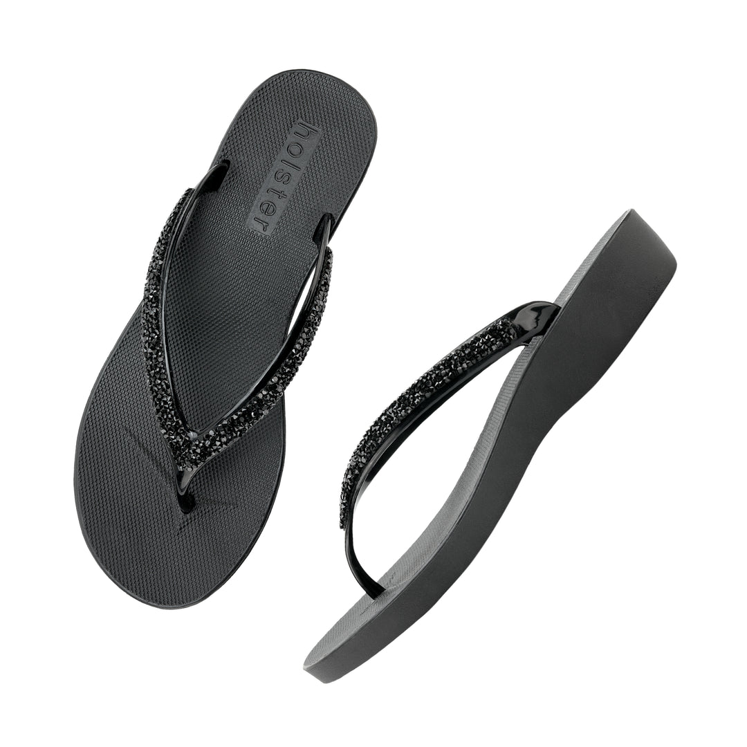 Honolulu Wedge - Black