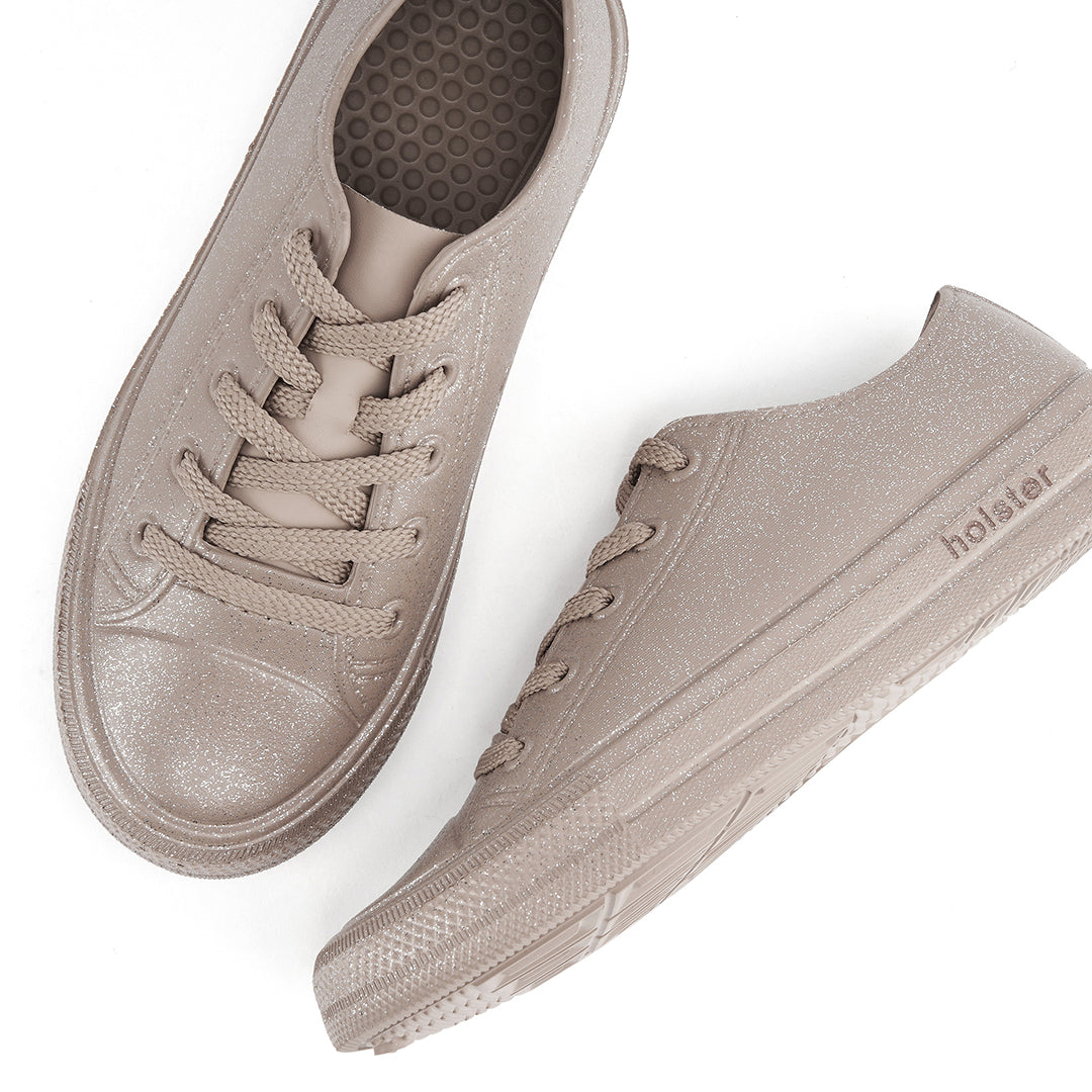 Connie - Beige Glitter