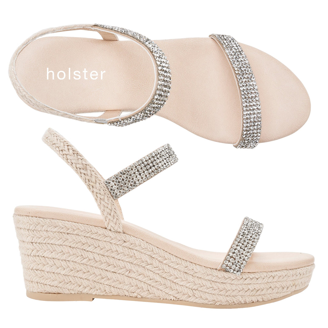Beauty Espadrille - Beige Holster Australia
