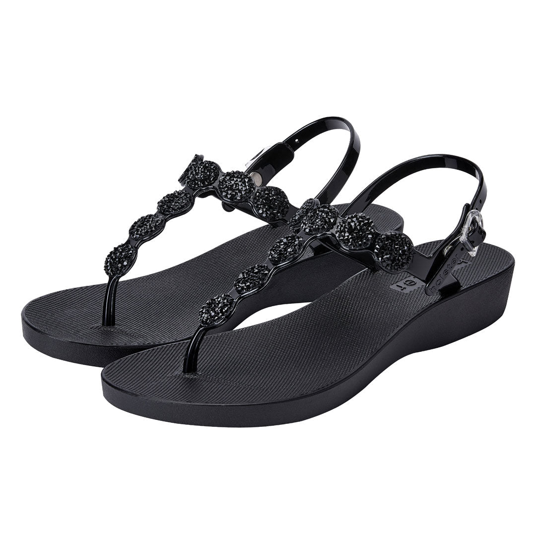 Giselle Wedge - Black holster Australia
