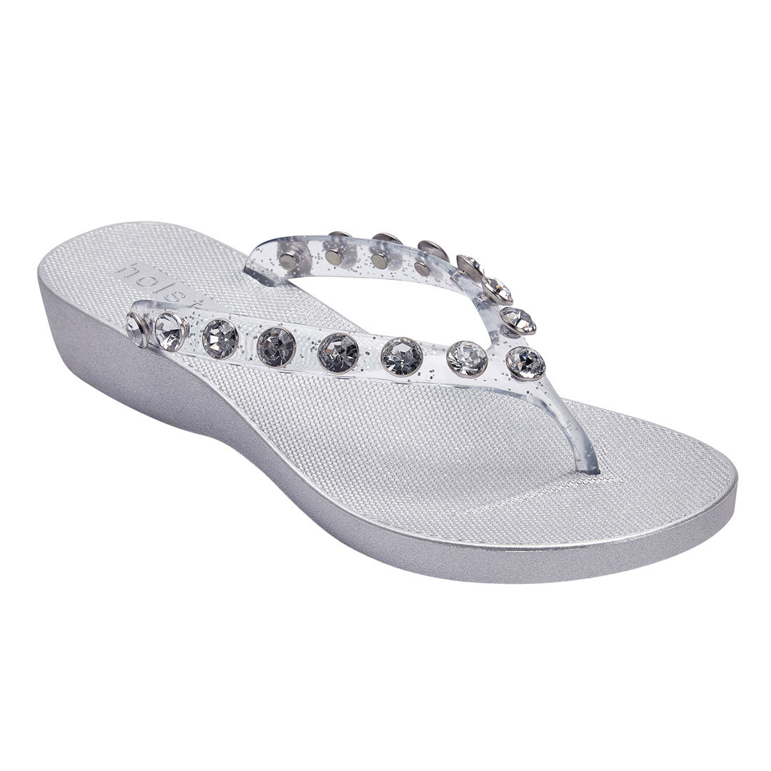 Waikiki Wedge - Clear Glitter holster Australia