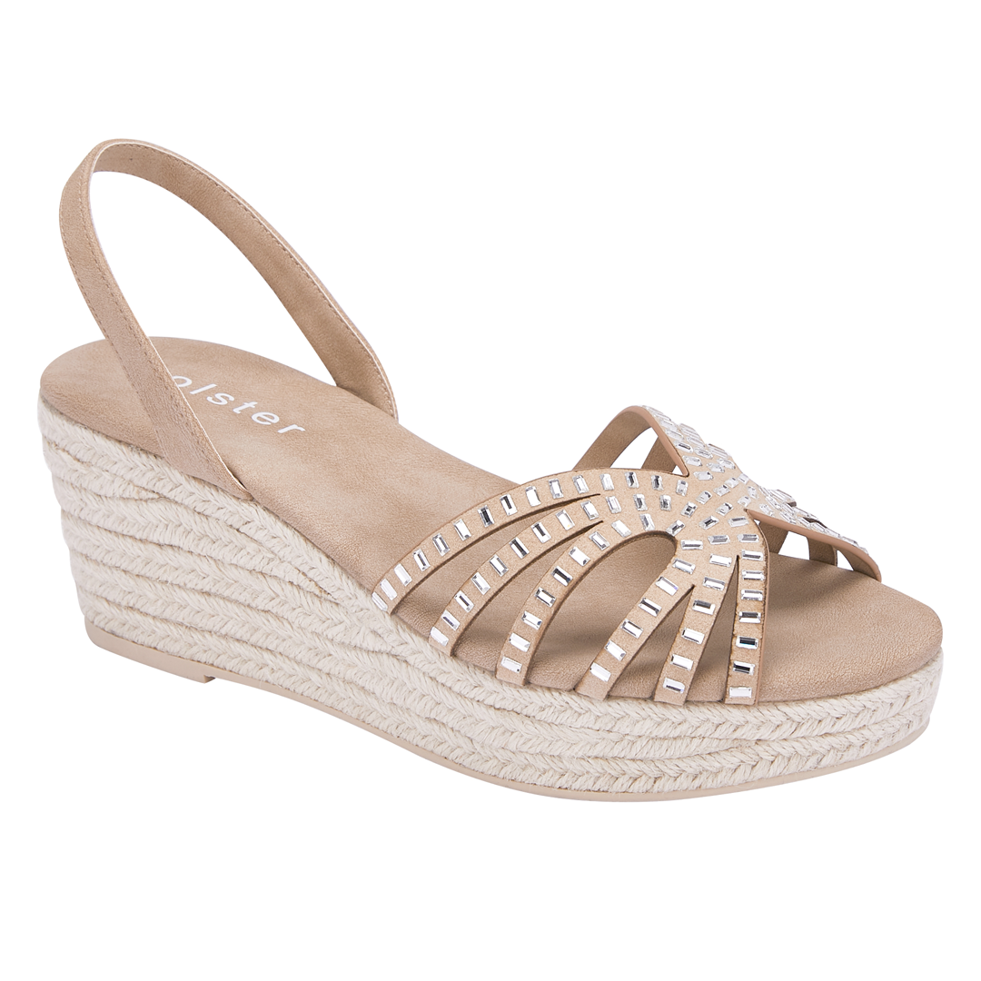 Mermaid Espadrille - Beige holster Australia