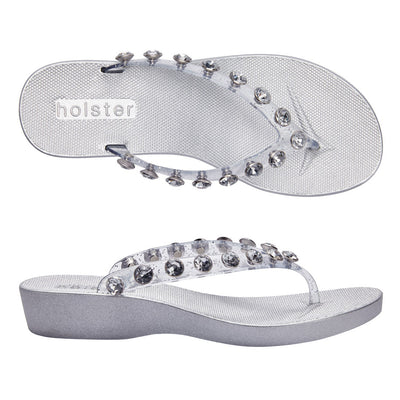 Waikiki Wedge - Clear Glitter holster Australia